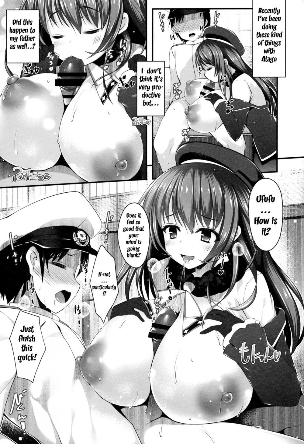 Hentai Manga Comic-Atago Onee-chan Will Do It For You-Read-6